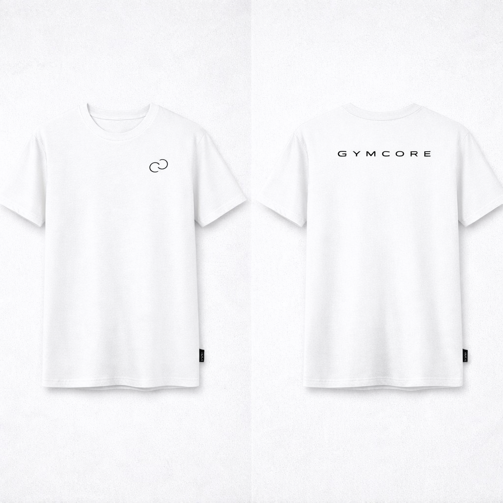 White Oversized gym shirt